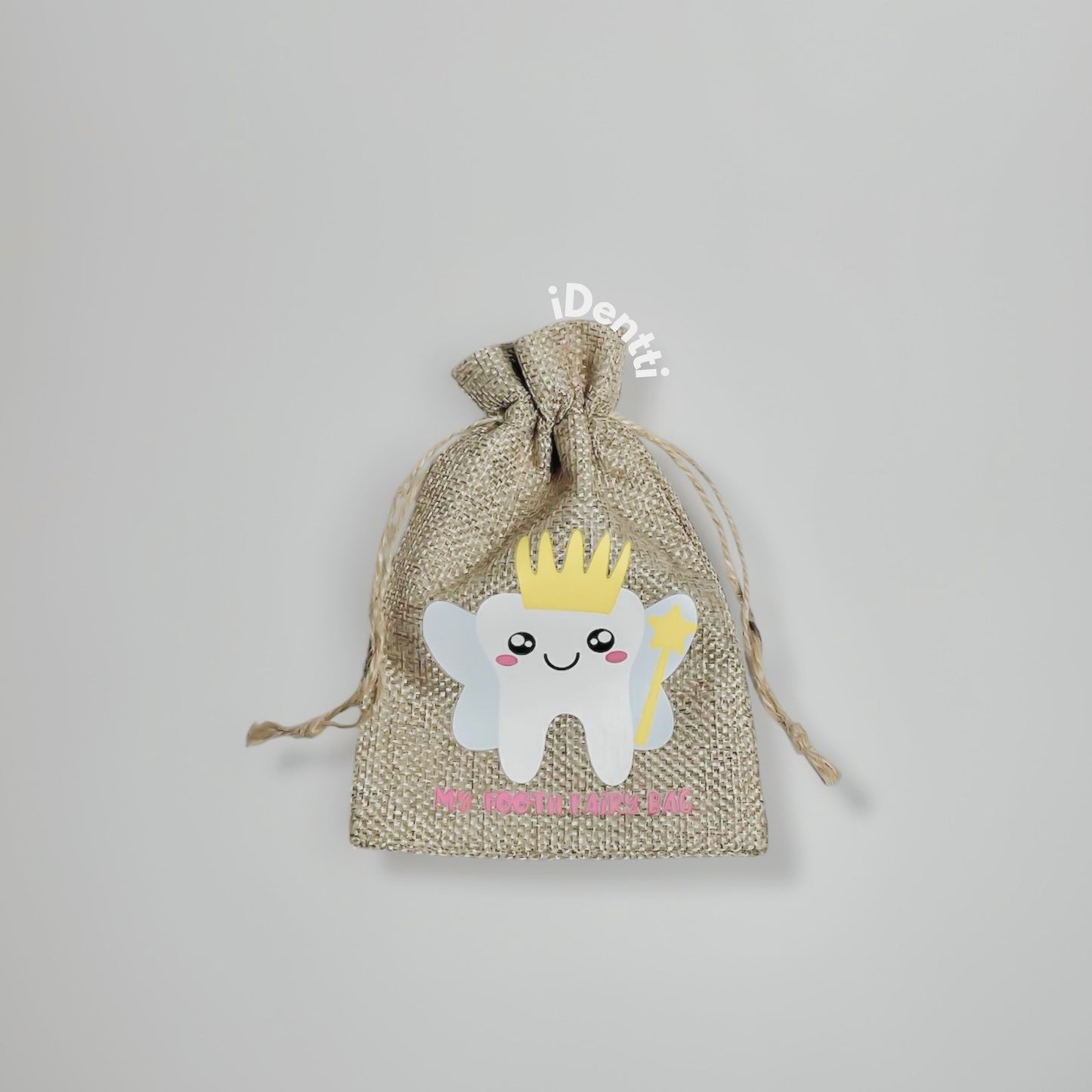 Mini bolso con estampado de muela