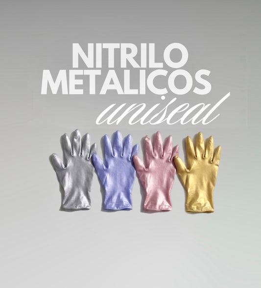 Guantes Uniseal nitrilo metálicos