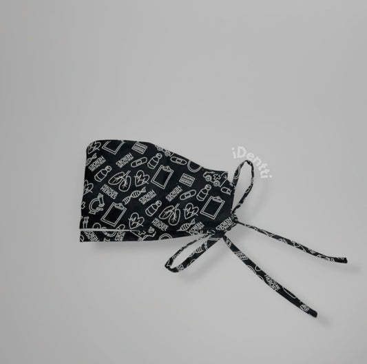 Scrub cap negro
