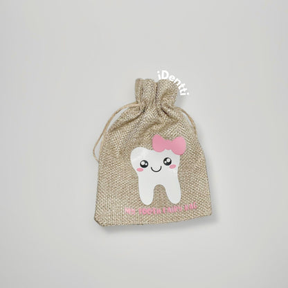 Mini bolso con estampado de muela