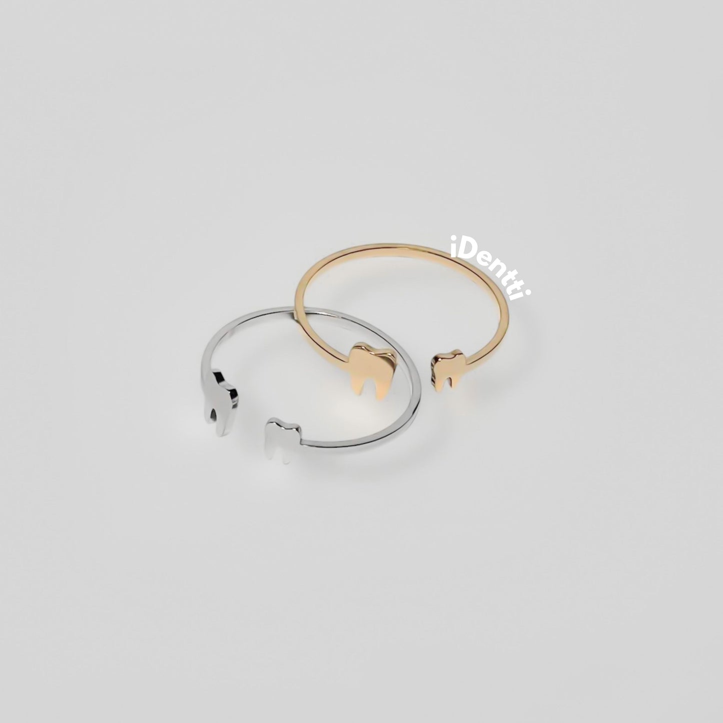 Anillo delgado con muela