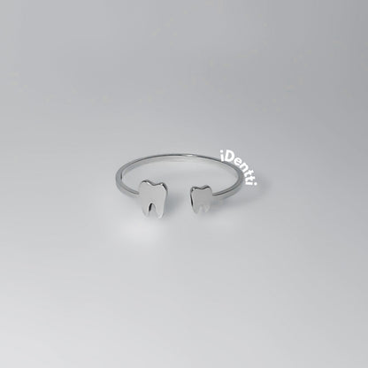 Anillo delgado con muela
