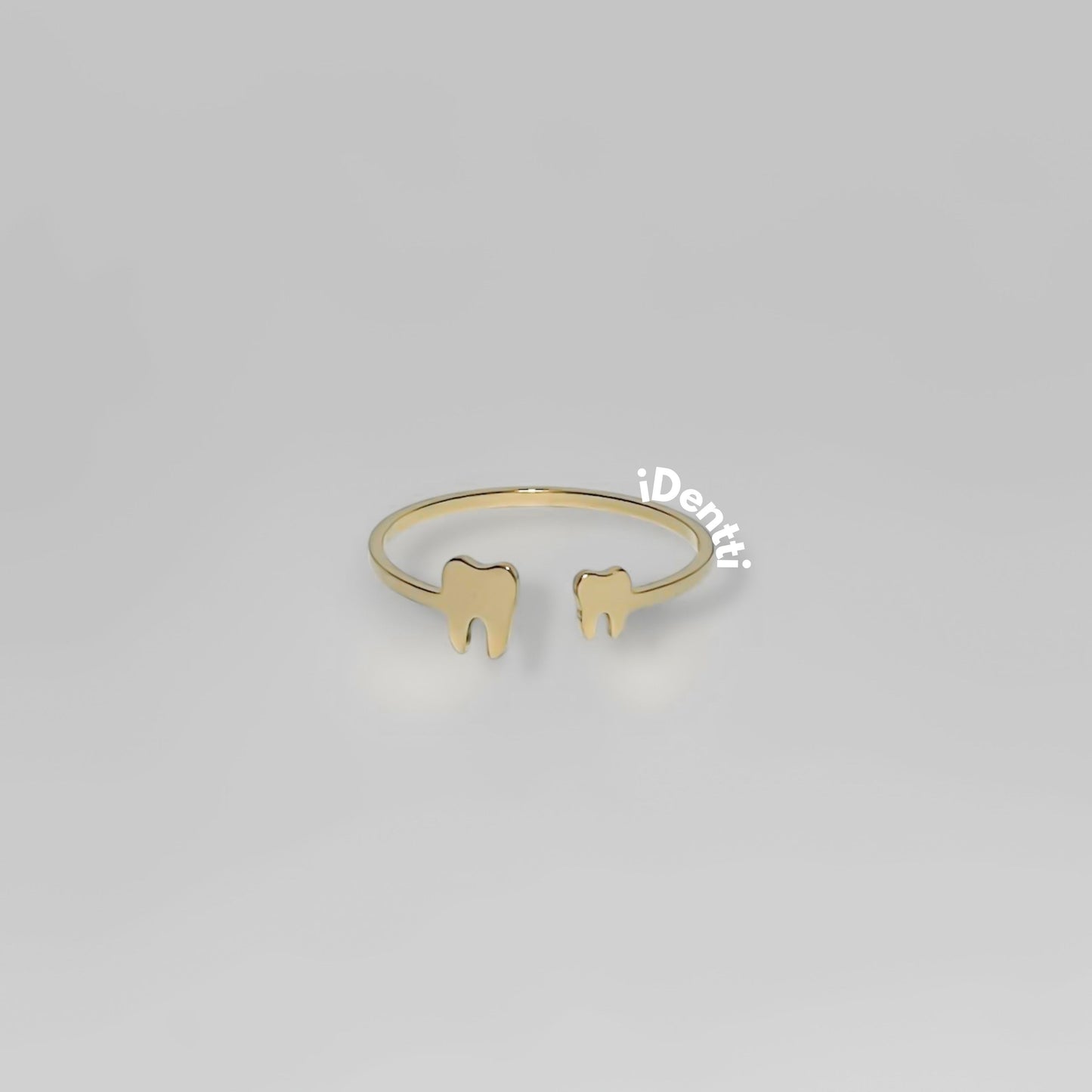 Anillo delgado con muela